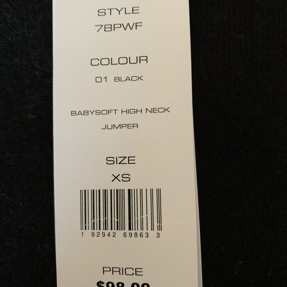 French Connection Babysoft High Neck Jumper - Picture 3 of 5